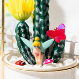 E1mity 26Pcs Fairy Animals Miniature Garden Accessories Kits with Cute Mini Fairy Unicorn Butterfly Mushroom Ladybird Resin Figurines Ornaments for Cake Topper Micro Landscape Garden DIY Home Decor