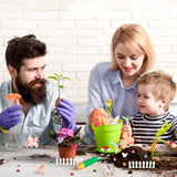 E1mity 26Pcs Fairy Animals Miniature Garden Accessories Kits with Cute Mini Fairy Unicorn Butterfly Mushroom Ladybird Resin Figurines Ornaments for Cake Topper Micro Landscape Garden DIY Home Decor